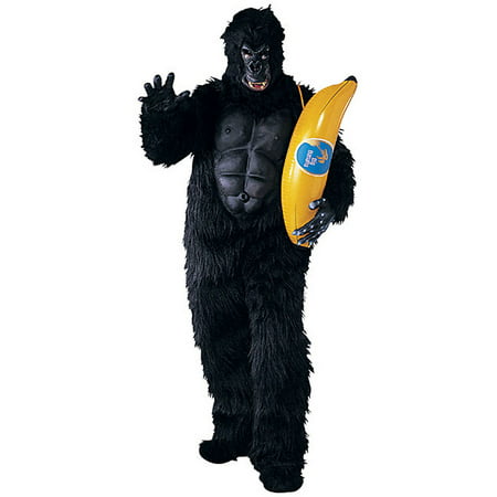 Adult Mascot Quality Gorilla Halloween Costume with Chest Piece