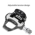 thumbnail image 2 of Ultralight Road Bike Clipless Pedals Carbon Fiber Plain Pattern With Sealed Bearings For Look Syst, 2 of 4
