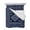 DarkBlue, variant on Quilts Twin-XL Size Bedding Set, Navy Blue Brown Southwest Lightweight Quilted Comforter, Boho Ethnic Western Geometric Soft Reversible Bedspread Coverlet with Pillow Covers for All Season, 68" x 98"