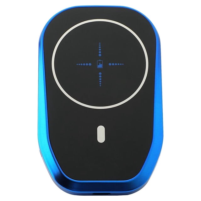 COM1950s Chargeur de Voiture Sans Fil, Support de Chargeur de Voiture Sans Fil, Chargeur Sans Fil Magnétique en Forme de Voiture 15W Support Magnétique Compact Résistance Haute Température, Support de Téléphone de Voiture Chargeur Sans Fil