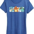 thumbnail image 3 of Pokémon - Pokémon Squares - Women's Short Sleeve Graphic T-Shirt, 3 of 5