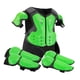 thumbnail image 3 of Protector de espalda y pecho para motocross, genérico, resistente al desgaste, para niños Verde, 3 of 9