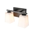 thumbnail image 7 of Millennium Lighting Inc Millennium Lighting 2 Light Matte Black Bathroom Vanity Light, 7 of 7