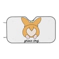 thumbnail image 7 of Haiem Prince Corgi Dog Car Windshield Sun Shade - Blocks UV Rays Sun Visor Protector, Sunshade to Keep Your Vehicle Cool, Universal Fit SUV Van Sedan-Small, 7 of 7