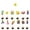NXH185, variant on 13 PCS Spider Man Birthday Party Supplies, Cake Decorations for Birthday Party Decorations Theme Birthday Party Supplies