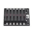 thumbnail image 2 of Tignapoo 12-Circuit Blade Fuse Box with LED Indicators, Rotatable Cover, and Waterproof Design for RV, Marine, and Automotive Use, 2 of 6