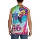thumbnail image 4 of Balery Tropical Flamingo Summer Camisetas sin mangas para hombre, absorbe la humedad y protege contra el mal olor.-XX-Large, 4 of 7
