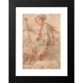 thumbnail image 2 of Domenico Fetti 11x14 Black Modern Framed Museum Art Print Titled - David with the Head of Goliath (1620), 2 of 5