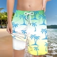 thumbnail image 2 of Gubotare Boys Board Shorts Boys Swim Trunks - Quick-Dry, Comfortable - Fun Patterns, Durable Design Boys Bathing Suit Size 6-7 (Yellow,6-7 Years), 2 of 4
