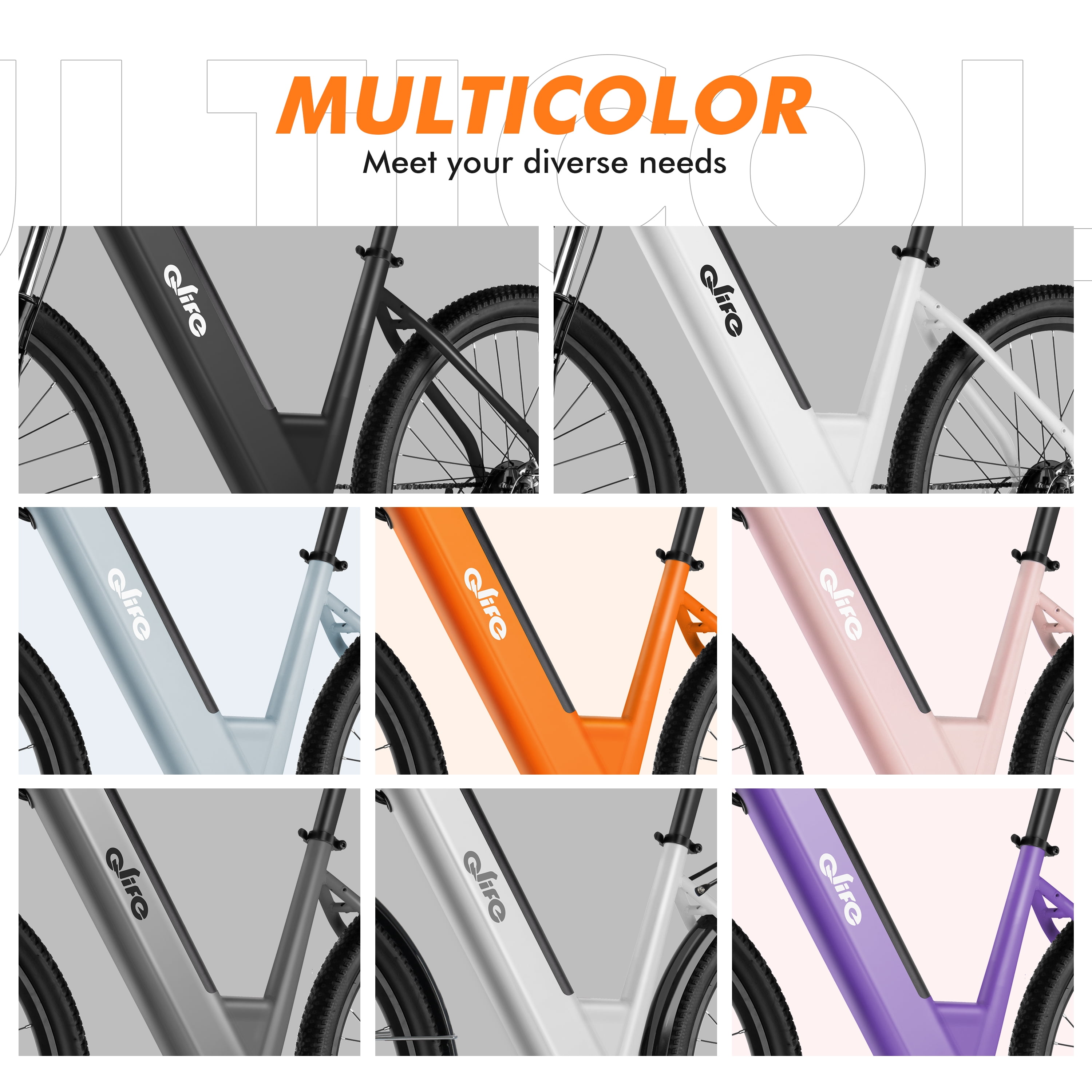 Electric Bike for Adults, Ebike Peak 750W Motor, 20MPH 36V Electric Mountain Bike with 7 Speed, electric bicycles,pink