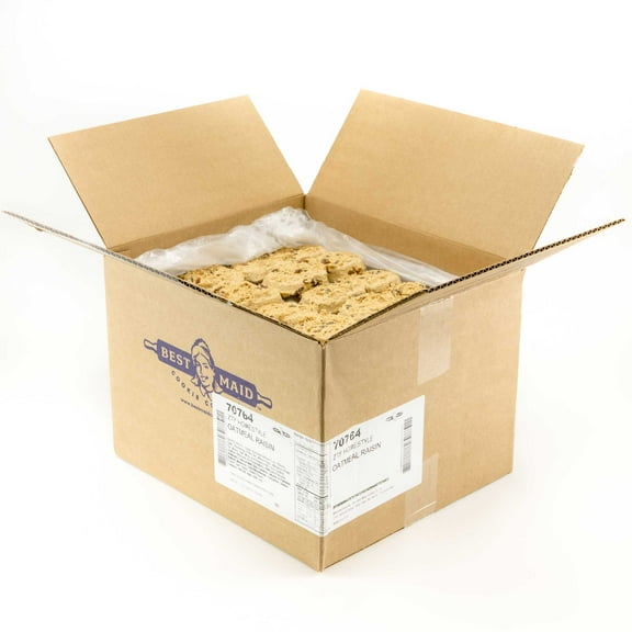 Best Maid Oatmeal Raisin Cookie Dough, 2.0 Ounce - 180 per case.
