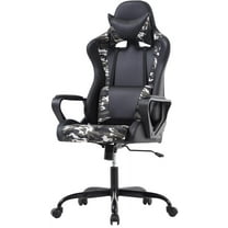 PayLessHere Ergonomic Gaming Chair, Lumbar Support, Swivel Rolling for Men, Women(Camo)
