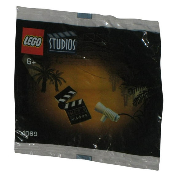LEGO Studios (2001) Jurassic Park III Katinko & Megaphone Building Toy Bagged Set 4069