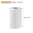 thumbnail image 2 of Wood Grain Tape, 4.72"x16 Ft Wall Paper Border Sticker Self-Adhesive for Wall Corner Table Door (White), 2 of 6