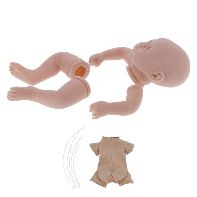 Piezas de muñeca Reborn sin terminar muñeca Reborn sin pintar vívidamente para mejorar la interacción entre e hijos ANGGREK Otros