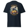 thumbnail image 5 of Too Cute to Spook Halloween Cat Pumpkin Graphic Tee, Unisex Cotton Shirt, Sizes S-3XL, 5 of 9