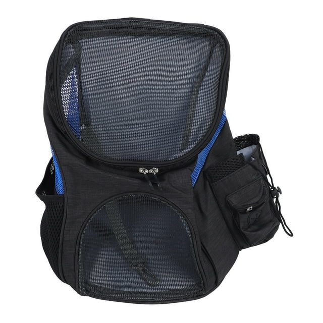 Cat Backpack Carrier, Spacious Breathable Mesh Convenient Pet Carrier Backpack Foldable Portable Pet Travel Carrier Backpack for Travel Outdoor