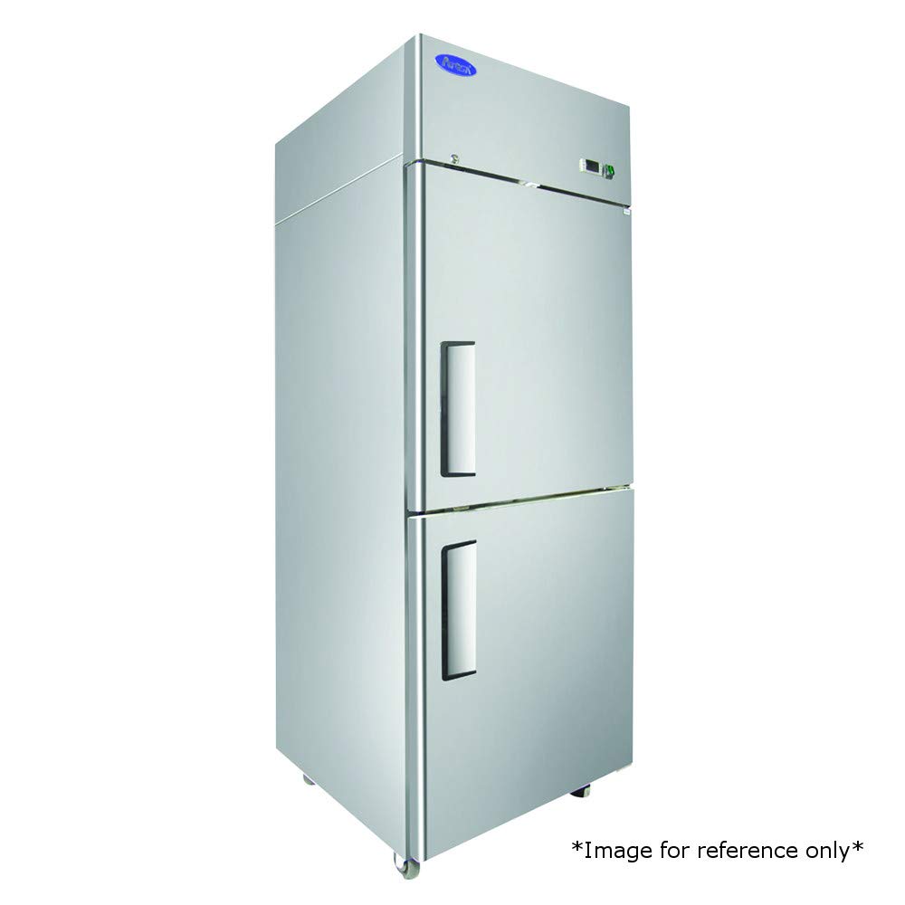 Atosa Mbf8010grl Single Section Reach In Refrigerator With Left Hinged Half Doors Walmart Com Walmart Com