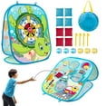 thumbnail image 1 of Blue Bean Bag Toss Game - Outdoor Toys for Kids (Ages: 2-8), 1 of 5