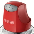 thumbnail image 5 of BLACK+DECKER 4 Cup Glass Bowl Electric Chopper, Red EHC3002R, 5 of 8