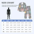 thumbnail image 4 of Kdxio Cute Geese Men’s Pajama Set Pajamas For Men 2 Piece PJ Set with Men Pajama Pants and Long Sleeve T-Shirt Lounge Set-Medium, 4 of 7