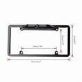 thumbnail image 5 of Long License Plate Frame Auto Reverse Backup Rear View Camera Car Night Vision, 5 of 15
