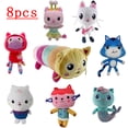 thumbnail image 2 of Animals Plush Gabby Dollhouse Lovely Plush Gaby Toy Plush House Cat Doll Cartoon Stuffed Animals Mermaid Cat Plushie Dolls Kids, 2 of 5