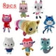 thumbnail image 2 of Animals Plush Gabby Dollhouse Lovely Plush Gaby Toy Plush House Cat Doll Cartoon Stuffed Animals Mermaid Cat Plushie Dolls Kids, 2 of 5