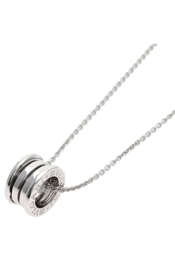 Pre-Owned BVLGARI B-zero1 Necklace, 18K White Gold, Women's