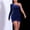 Blue, variant on Ladies Evening Dress Fashion Sequin One Shoulder Solid Long Sleeve Pencil Dress Wedding Dress Long Sleeve Dress plus Size Loose Evening Dresses for Women Formal Champagne Dress for Women Formal Womens