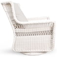thumbnail image 4 of Patio Swivel Glider Rocker Chair Outdoor Wicker Rocking Chair All-Weather Hand-woven Ratten Furniture with Cushion, 4 of 7