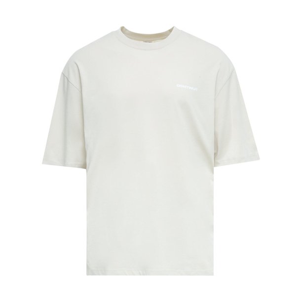Hype - Camiseta Continu8 para Adultos Unisex (Beige Claro)