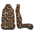 thumbnail image 3 of Sikiie German Shepherd Dog Car Seat Protector 2 Pack Car Seat Cushion Mat, Car Seat Covers for SUV, Truck, Van, 3 of 7
