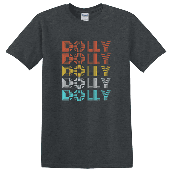 Vintage Dolly Retro Inspired Graphic Design T-Shirt