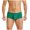 Green, variant on Mens Underwear Men Casual Plaid Boxer Briefs Breathable Low Waist Narrow Side Pants Underwear Pants