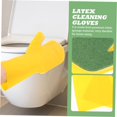 thumbnail image 3 of Guantes de limpieza de piscinas, guantes de esponja de látex impermeables multiusos para el hogar, 2 uds., 3 of 5