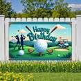 thumbnail image 4 of Golf Theme Birthday Banner Outdoor Sports Decorative Design for Birthday Party Event Celebration, 4 of 7