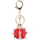 thumbnail image 1 of GOOHOCHY Keychain de dhinestone Adorable Ladybug Cadena de llave Bolsa colgante colgante de llave, 1 of 7