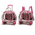 thumbnail image 4 of AQSQ Pet Carrier with Wheels for Small Medium Dogs & Cats Travel Flight Camping Outdoor, 4 of 8