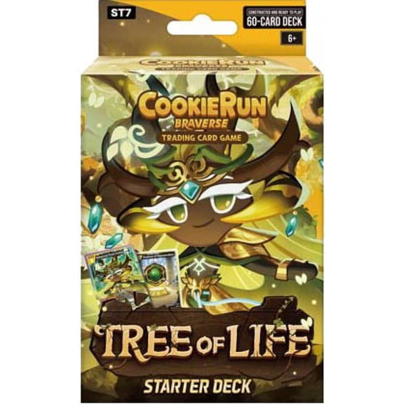 CookieRun Braverse Legendary Cookie Legendary Cookie Starter Deck Tree of Life (60 Cards)