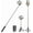 Black + light, variant on XIHAMA Selfie Stick with Light, 3 in 1 Extendable 360° Rotation Phone Tripod Stand with Detachable Wireless Remote, Portable CellPhone Holder Compatible with iPhone 16/Galaxy/Huawei/LG