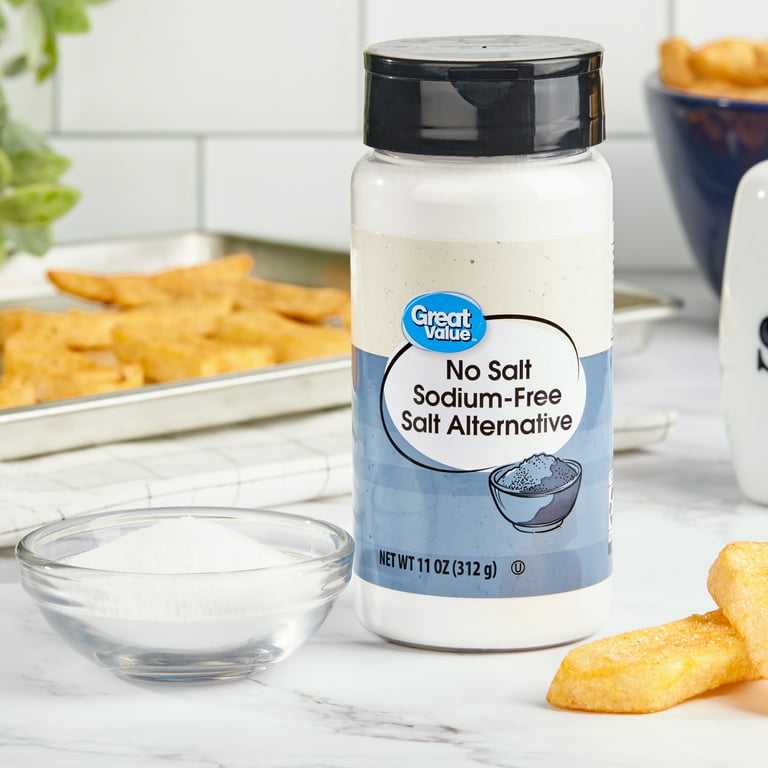 Great Value No Salt Sodium-Free Salt Alternative, 11 oz