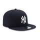 thumbnail image 3 of Men's New Era Navy New York Yankees 59FIFTY Fitted Hat, 3 of 5