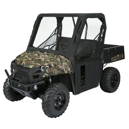 Classic Accessories QuadGear UTV Cab Enclosure, Fits Polaris&reg; Ranger 800 Full size, 6x6 800, Diesel (2015 models and older), Black