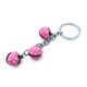 thumbnail image 5 of unbranded Llavero Rosa Con Campanas Y Colgante De Fresa Para Organizar Llaves Y Carteras, 5 of 8