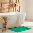 thumbnail image 3 of Premium Cotton Banded Green Bath Mats Pack of 2, 22x34 inches [Not a Bathroom Rug] - Infinitee Xclusives, 3 of 12