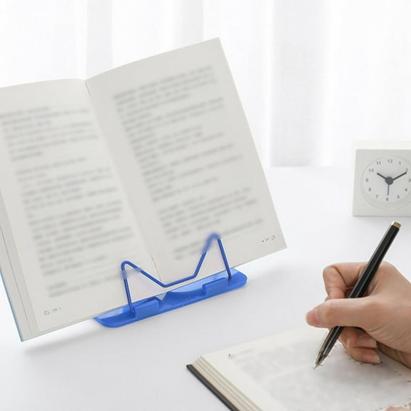 Bookshelf Reading Stand Reading Artifact Bed ch ildren's Book Stand Desktop Reading Desktop Picture Book BookshelfReading rack blue1*Reading rack,Guczhu