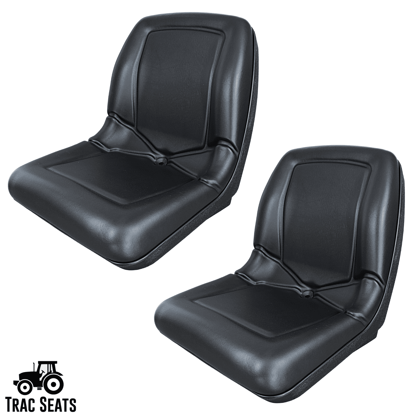 2 Black Seats fit Gator 4X2HPX 4X4HPX and 4X4Trail HPX Series John Deere Pair 