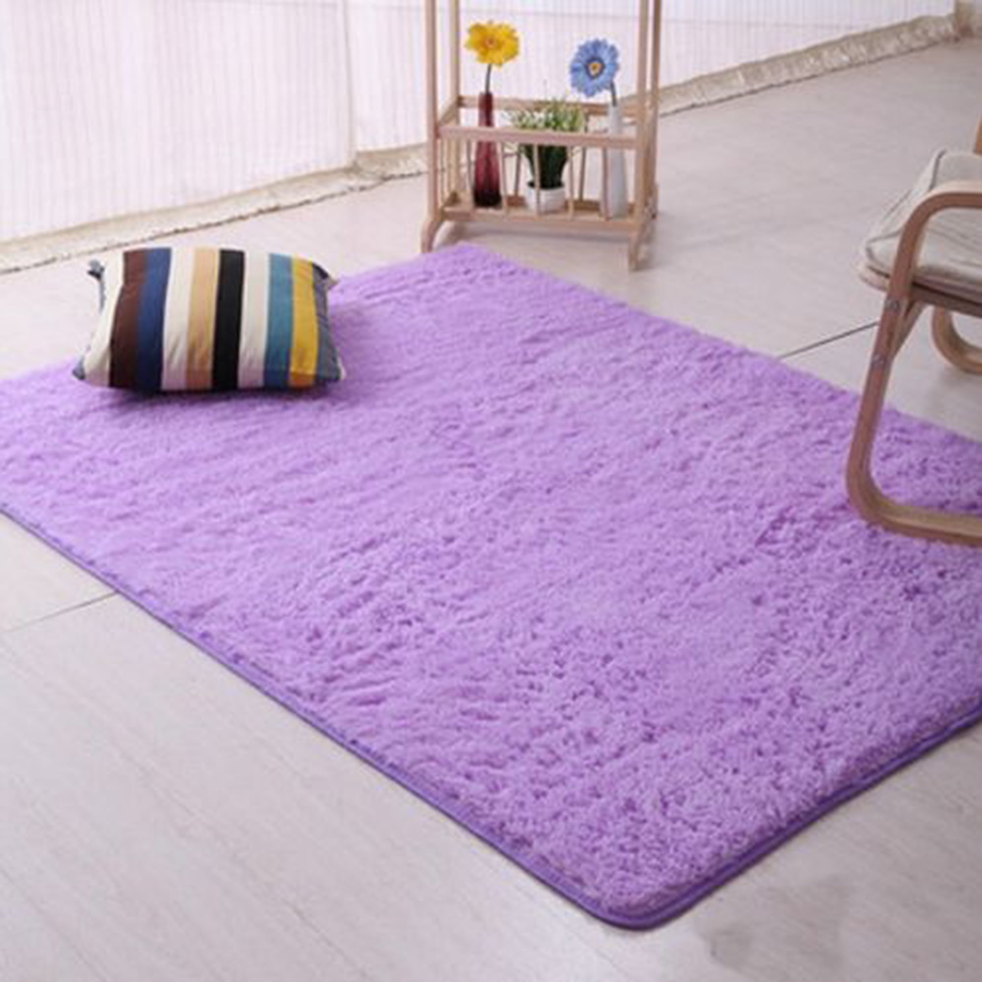 ALING Soft Area Rugs Fluffy Carpets Soft Rugs Rectangular Area Mat