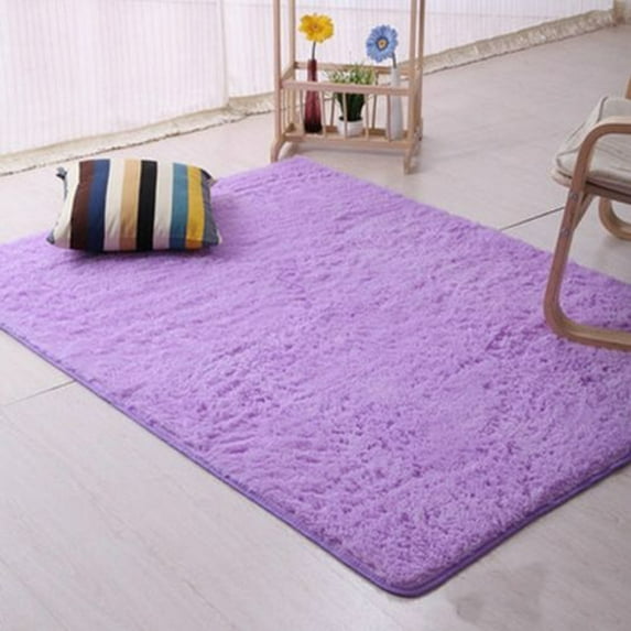 YouLoveIt Soft Comfy Area Rugs Fluffy Carpets Soft Fluffy Floor Rug Soft Indoor Modern Area Rugs Fluffy Living Room Carpets Anti-skid Carpet Yoga Mat Child Play Mat